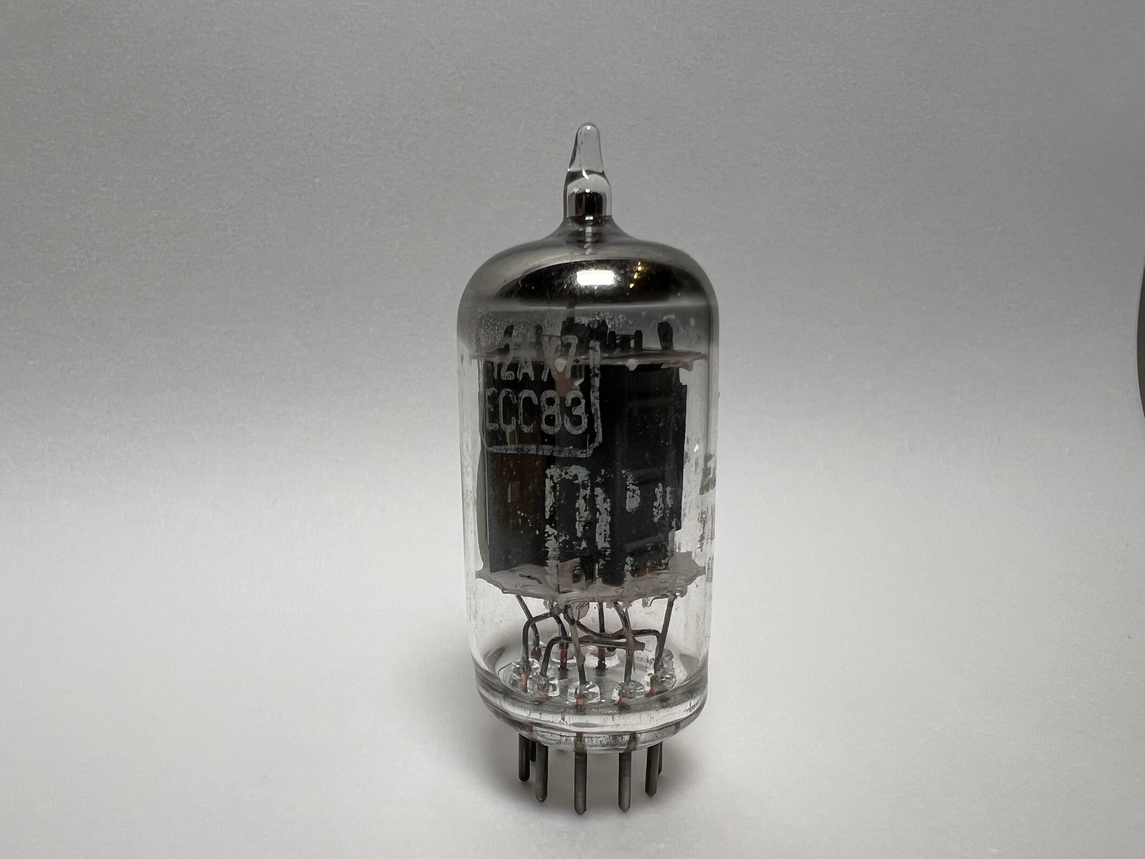 Vintage RCA Italy 12AX7 Vacuum Tube (ID: 2125)