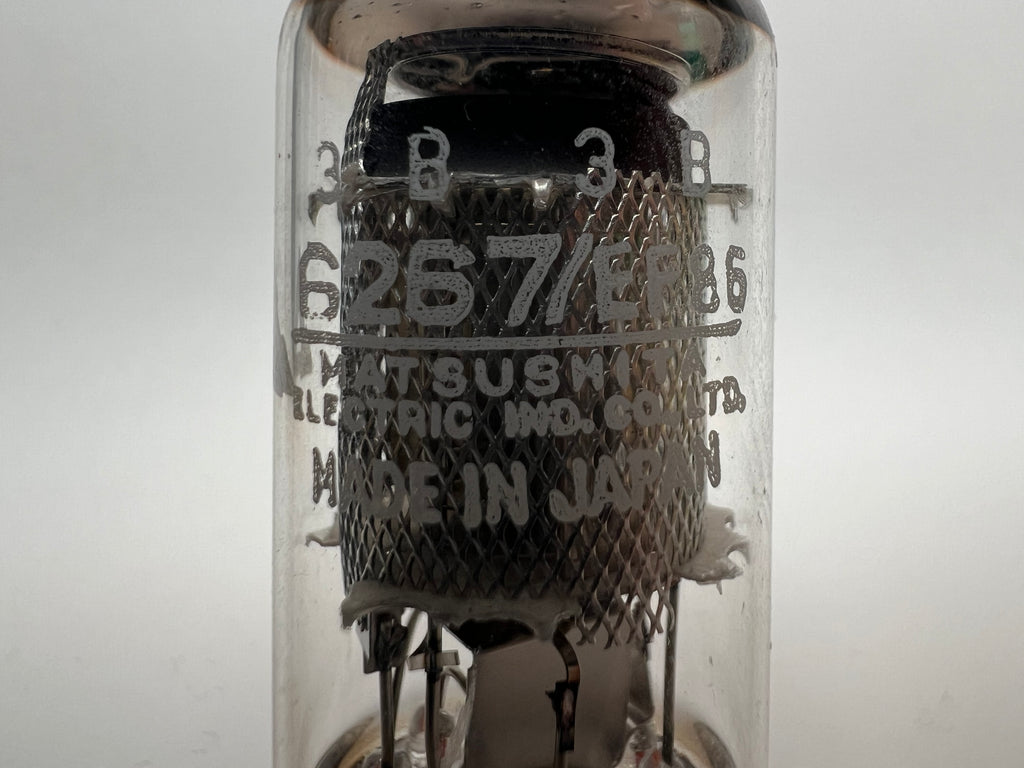 Vintage MATSUSHITA EF86 Vacuum Tube (ID: 2136)